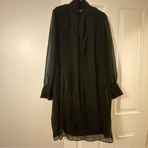 City Chic size 24 black dress